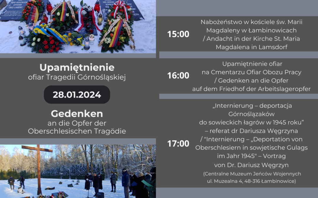 Tragedia Górnośląska – upamiętnienieOberschlesische Tragödie – Gedenktag